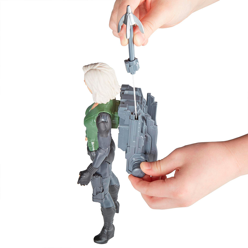 Encontraproduto.com.br - Figura de Ação - Disney - Marvel - Vingadores - Guerra Infinita - Titan Hero - Viúva Negra - Hasbro
