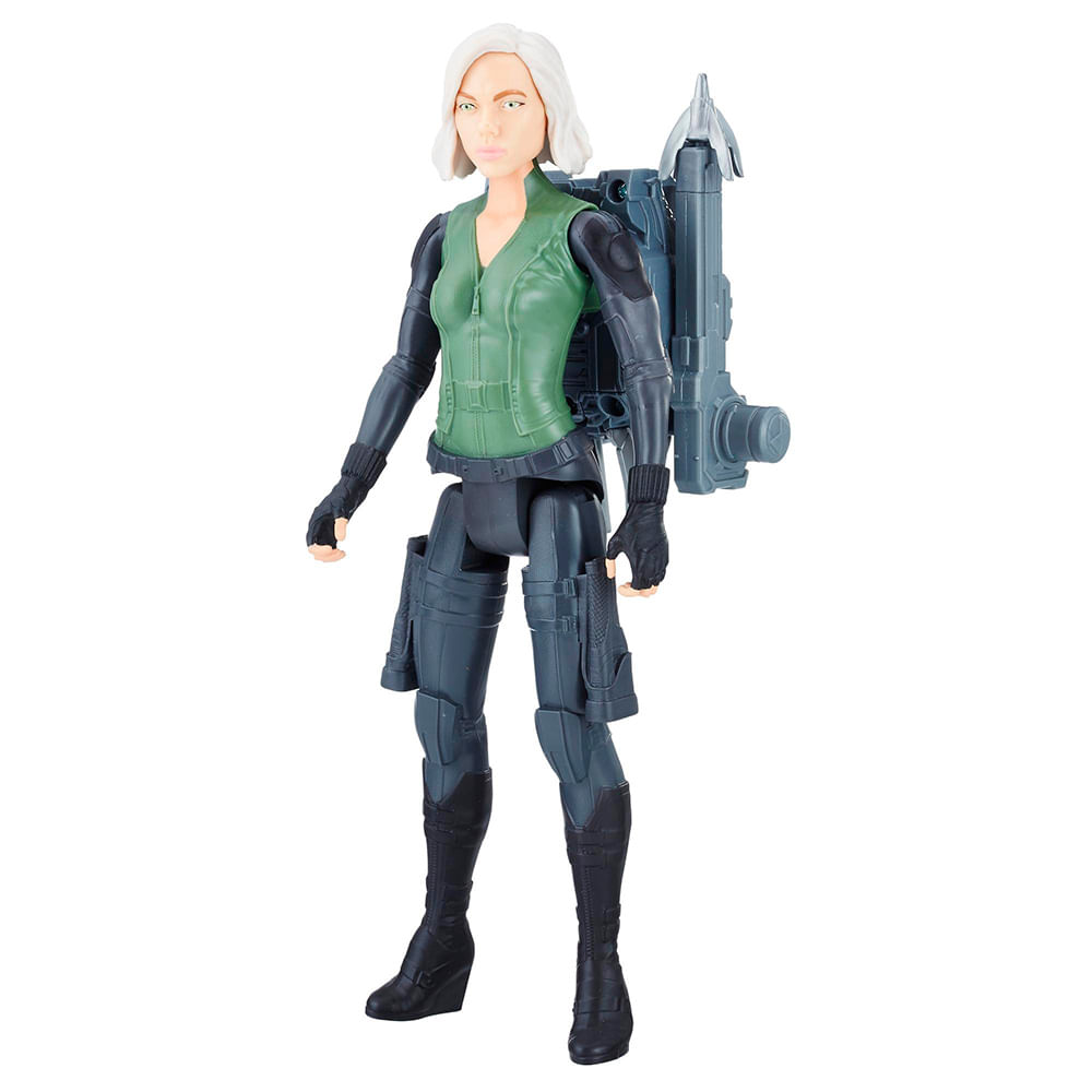 Encontraproduto.com.br - Figura de Ação - Disney - Marvel - Vingadores - Guerra Infinita - Titan Hero - Viúva Negra - Hasbro