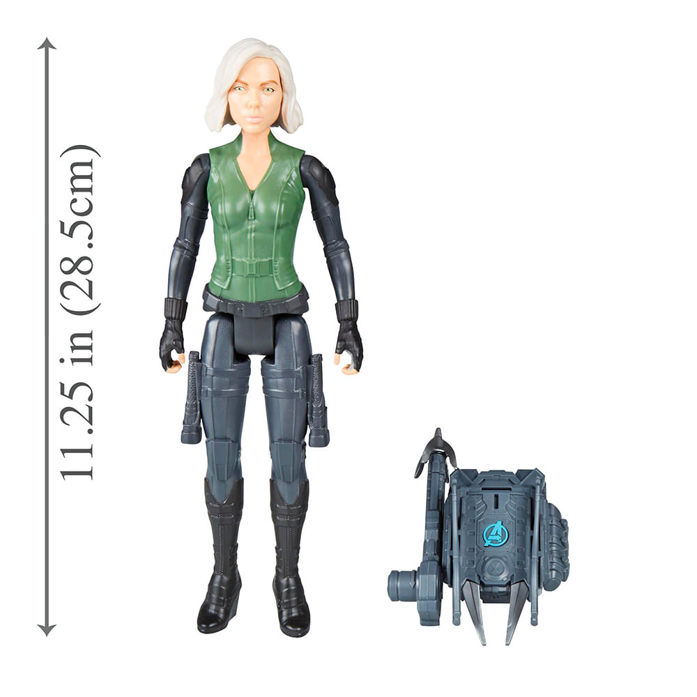 Encontraproduto.com.br - Figura de Ação - Disney - Marvel - Vingadores - Guerra Infinita - Titan Hero - Viúva Negra - Hasbro