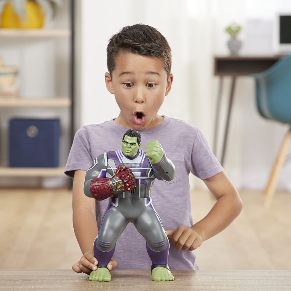 Encontraproduto.com.br - Figura de Ação 35 Cm - Marvel - Avengers - Hulk Deluxe 2.0 - Hasbro