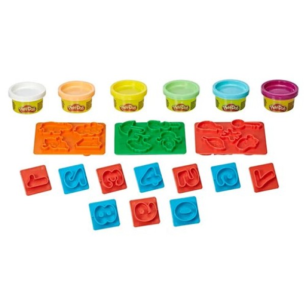 Encontraproduto.com.br - Play Doh Números Massinha de Modelar E8533 - Hasbro
