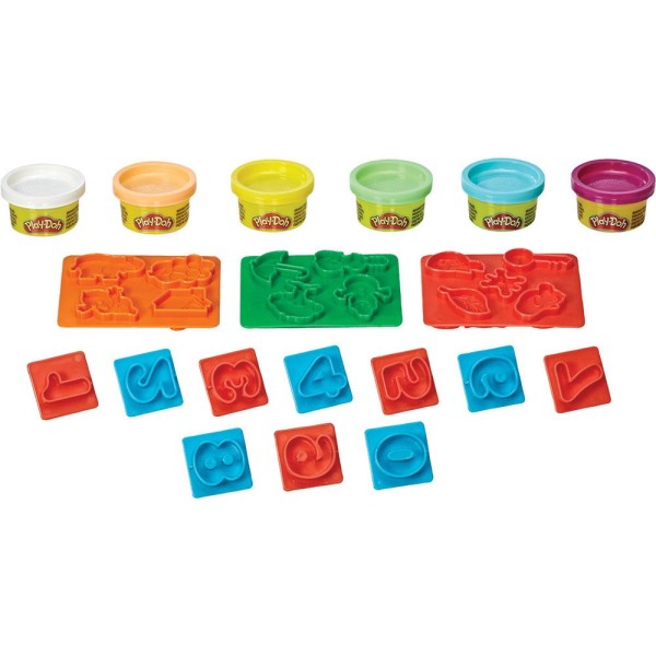 Encontraproduto.com.br - Play Doh Números Massinha de Modelar E8533 - Hasbro