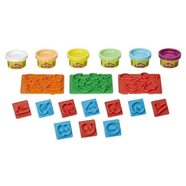 Encontraproduto.com.br - Play Doh Números Massinha de Modelar E8533 - Hasbro