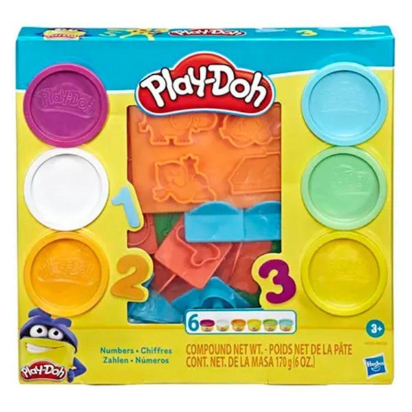 Encontraproduto.com.br - Play Doh Números Massinha de Modelar E8533 - Hasbro