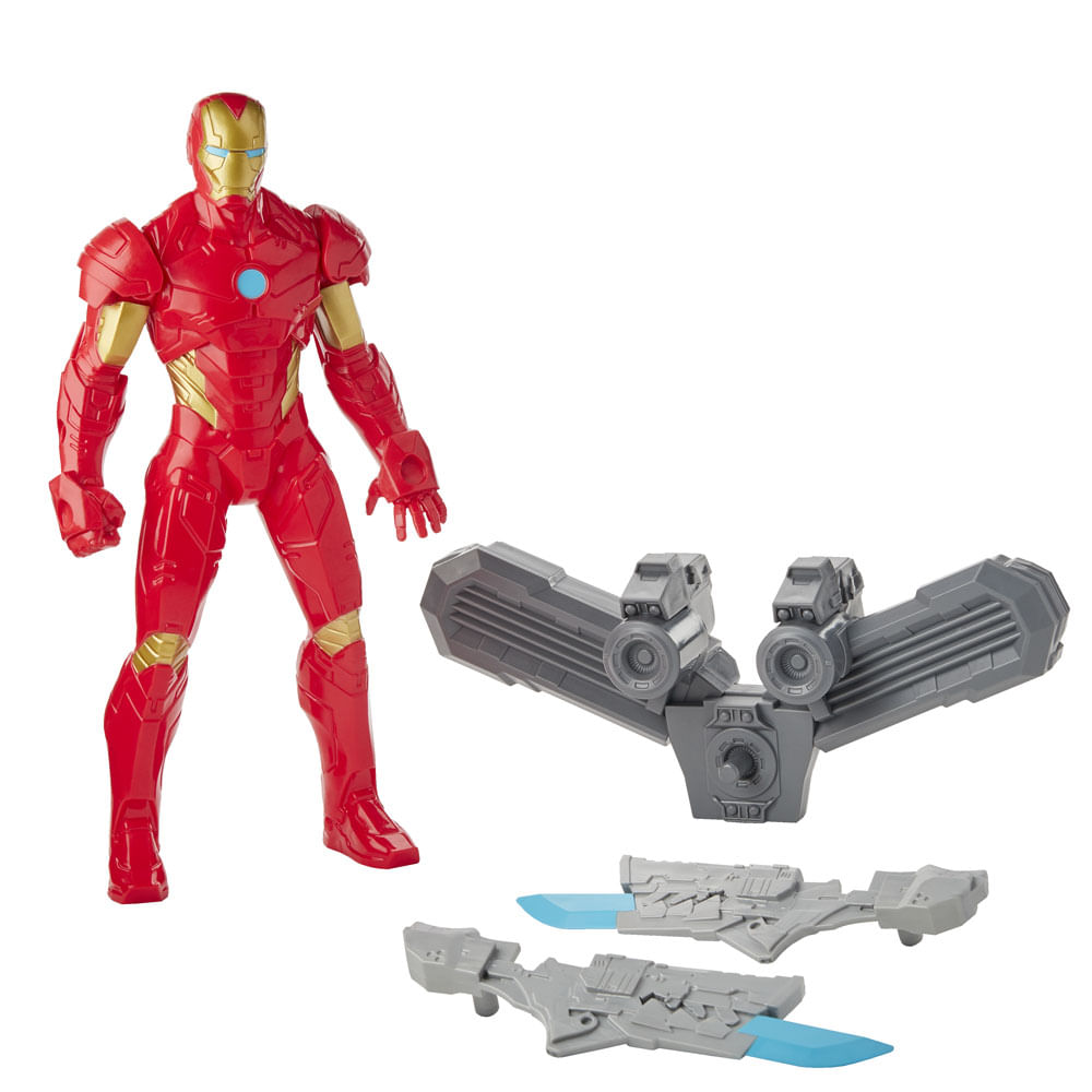Encontraproduto.com.br - Boneco Homem de Ferro Olympus com acessórios - Vingadores - E7360 - Hasbro