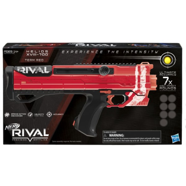 Encontraproduto.com.br - Lançador Nerf Rival Helios XVIII 700 E3108 Hasbro
