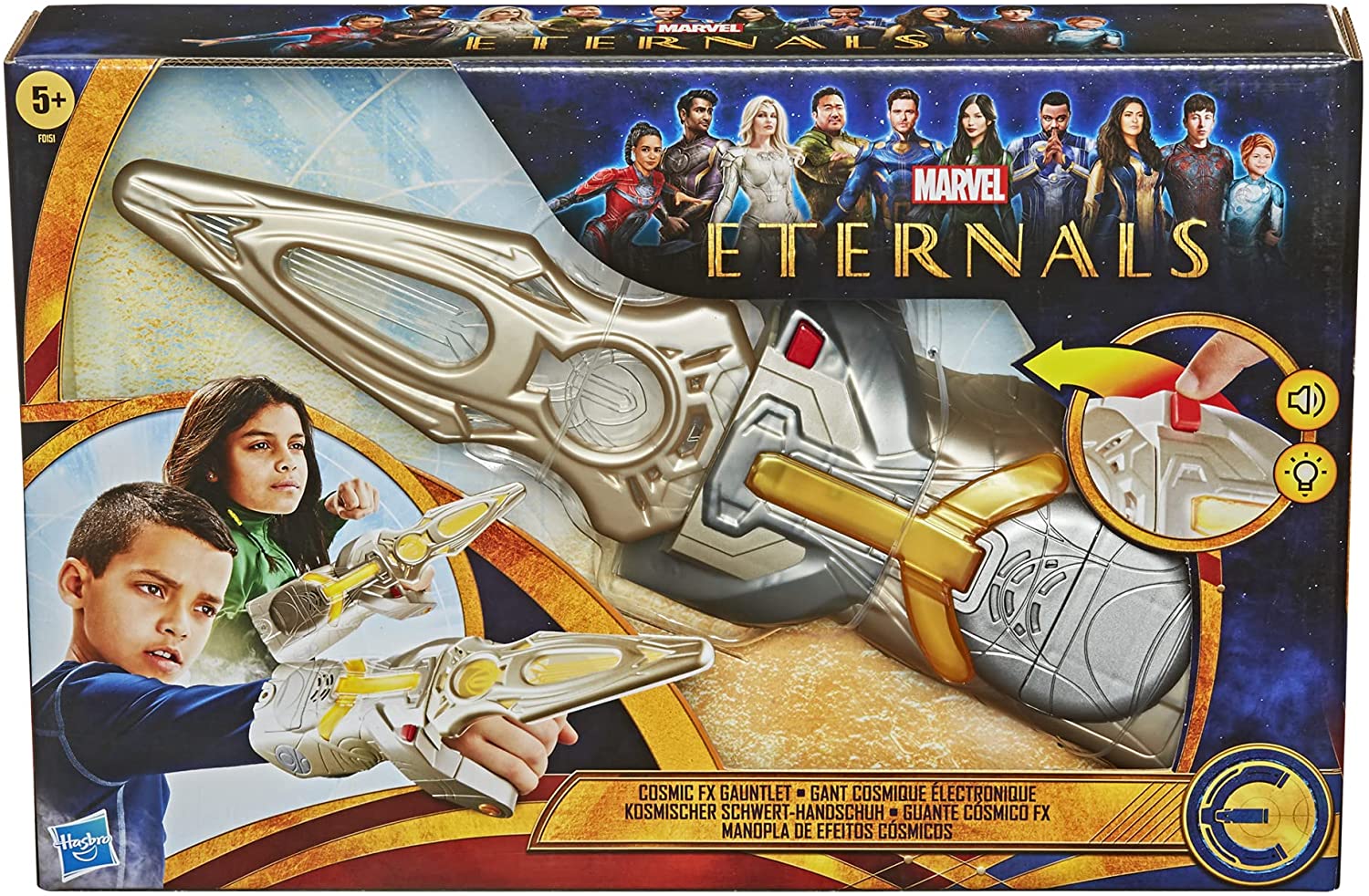 Encontraproduto.com.br - Manopla de Efeitos Cosmicos - Marvel - The Eternals - Luzes e Sons - Hasbro HASBRO