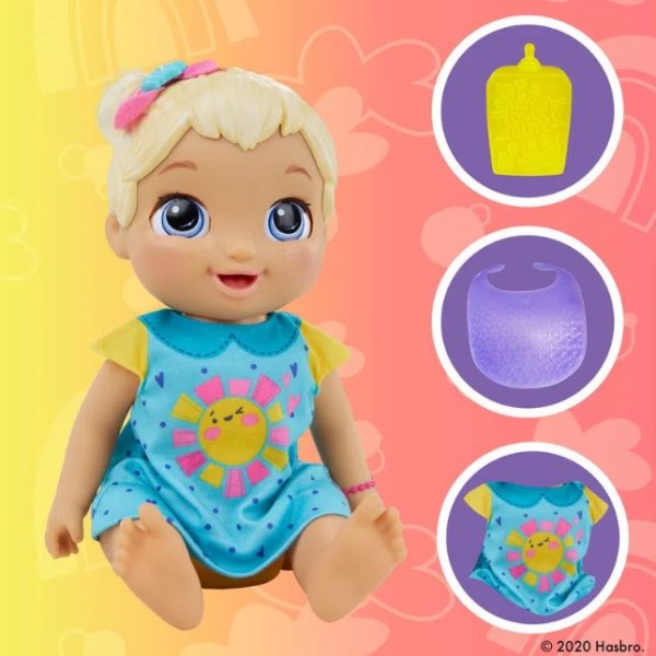 Encontraproduto.com.br - EXCLUSIVO - Boneca Baby Alive - Grows UP Feliz - Crescer - E8199 - Hasbro