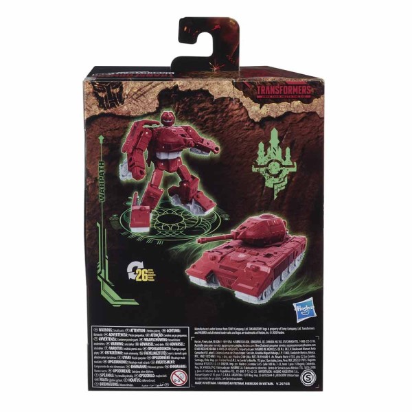 Encontraproduto.com.br - Transformers Kingdom War For Cybertron Warpath - Hasbro