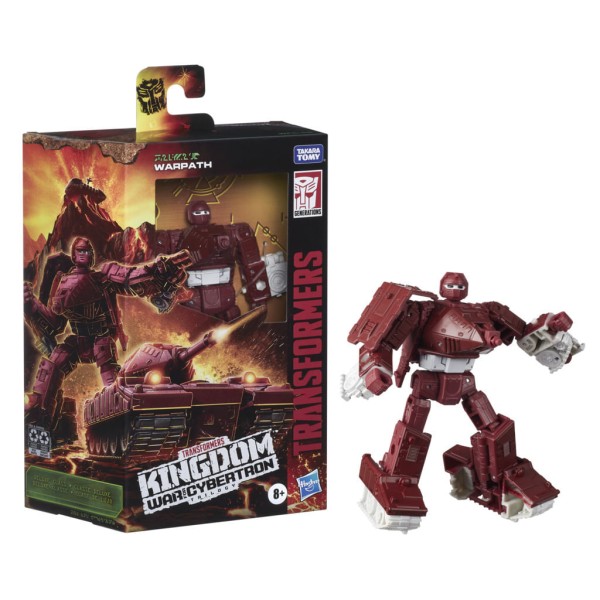 Encontraproduto.com.br - Transformers Kingdom War For Cybertron Warpath - Hasbro
