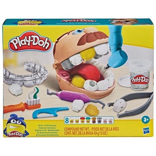 Encontraproduto.com.br - Play Doh Brincando de Dentista - F1259 - Hasbro