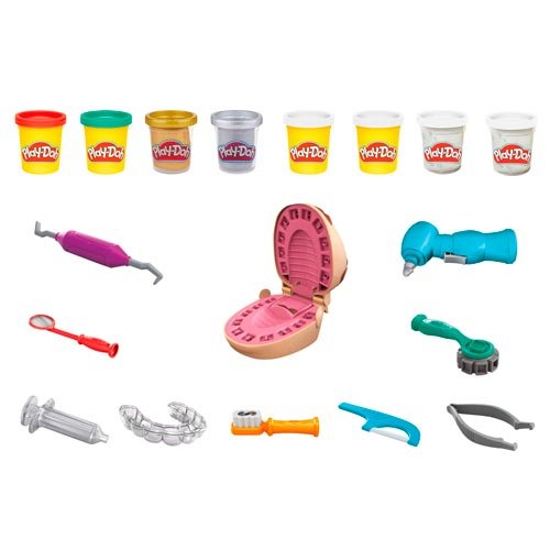 Encontraproduto.com.br - Play Doh Brincando de Dentista - F1259 - Hasbro