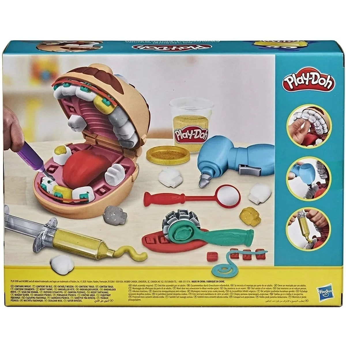 Encontraproduto.com.br - Play Doh Brincando de Dentista - F1259 - Hasbro