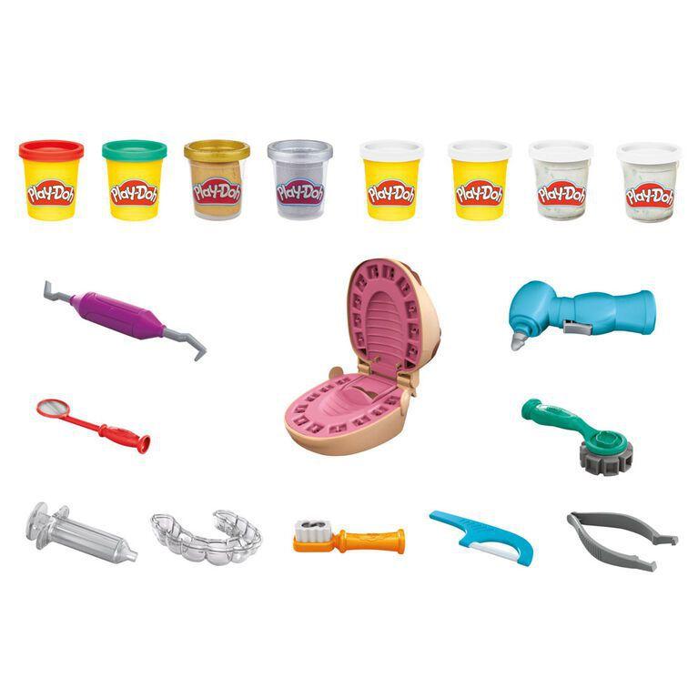 Encontraproduto.com.br - Play Doh Brincando de Dentista - F1259 - Hasbro