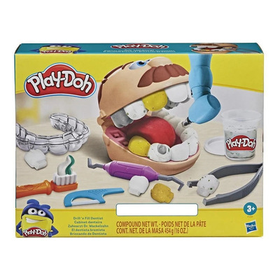 Encontraproduto.com.br - Play Doh Brincando de Dentista - F1259 - Hasbro