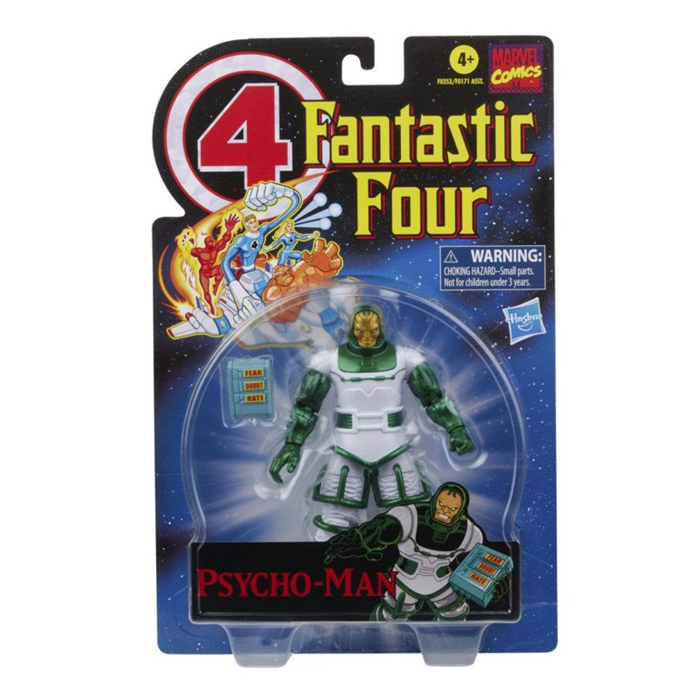 Encontraproduto.com.br - Marvel Legends Retro Fantastic Four Psycho-Man Hasbro F0353