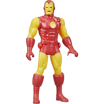 Encontraproduto.com.br - Boneco Articulado - Disney - Marvel Legends Retro - Homem de Ferro - 9,5 cm - Hasbro