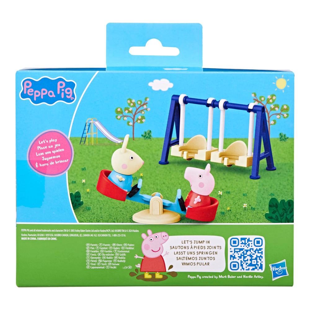 Encontraproduto.com.br - Brinquedo Peppa Pig - Outside Fun HASBRO