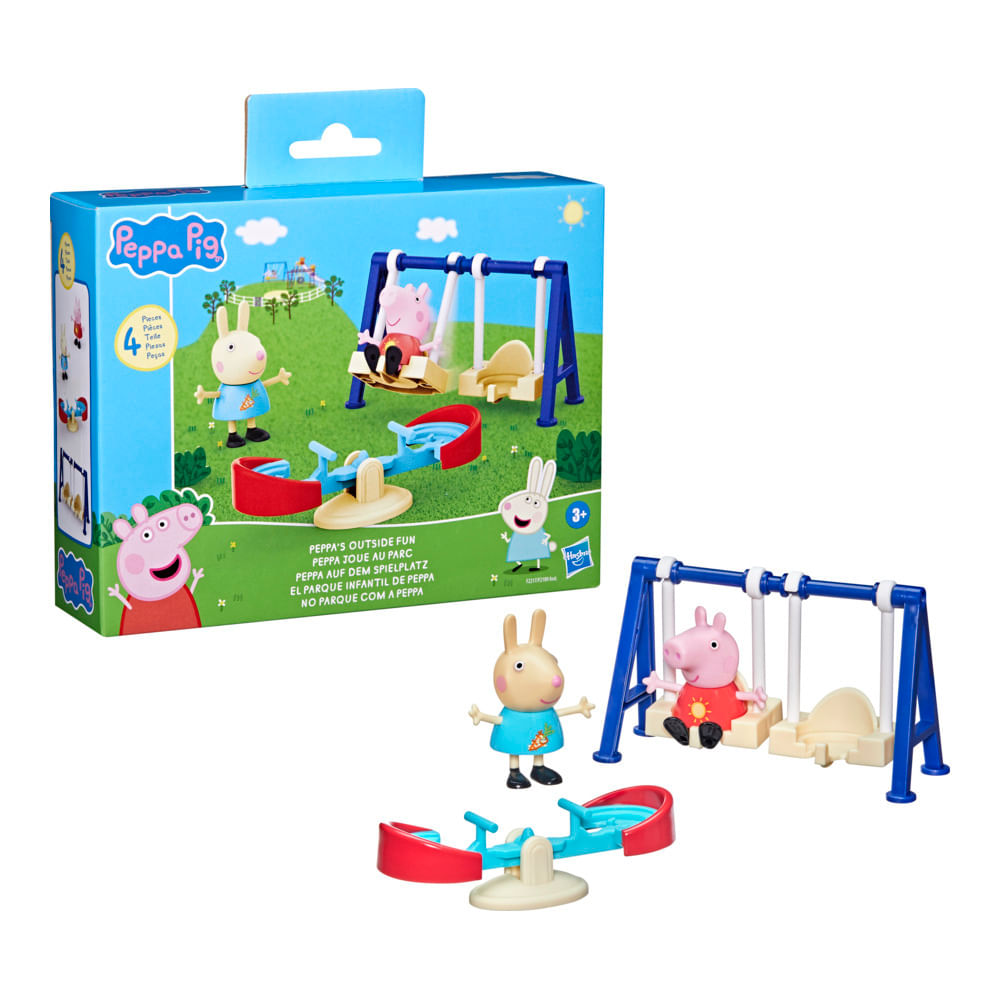 Encontraproduto.com.br - Brinquedo Peppa Pig - Outside Fun HASBRO