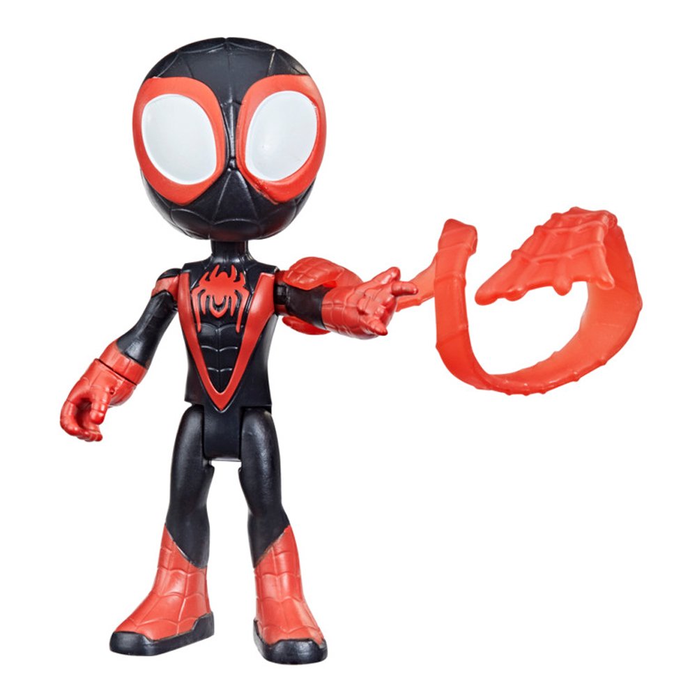 Encontraproduto.com.br - Mini Figura Miles Morales Spider Amazing Friends - 10 cm - Hasbro