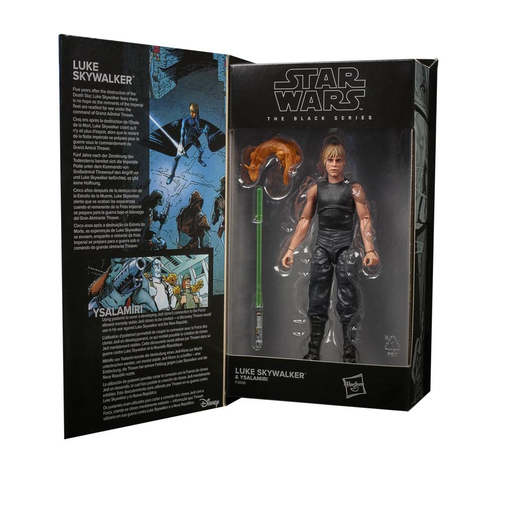 Encontraproduto.com.br - Action Figures Star Wars Luke Skywalker E Ysalamiri Start Wars Black Series F3006