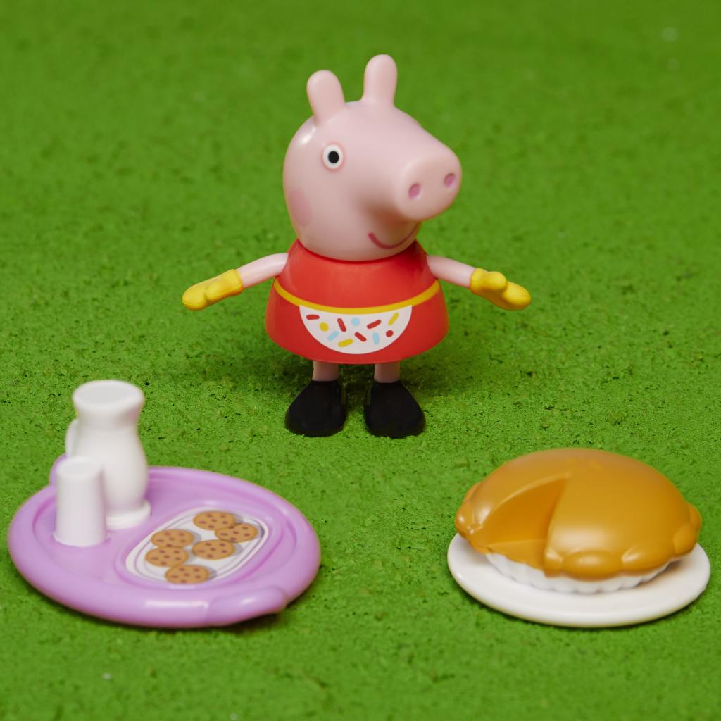 Encontraproduto.com.br - Mini Figura e Acessórios - Peppa Pig - Peppa Adora Cozinhar - Hasbro