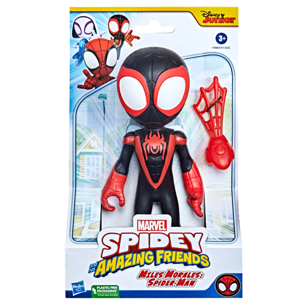 Encontraproduto.com.br - Spidey And His Amazing Friends - Boneco Miles Morales 23cm F3988