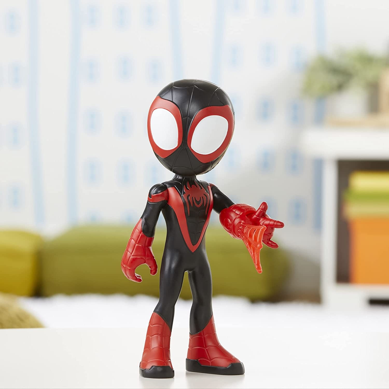 Encontraproduto.com.br - Spidey And His Amazing Friends - Boneco Miles Morales 23cm F3988