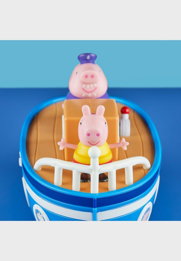 Encontraproduto.com.br - Barquinho do Vovô Pig - Peppa Pig - Veículo com Figura Peppa Pig Peppa’s Adventures - Hasbro