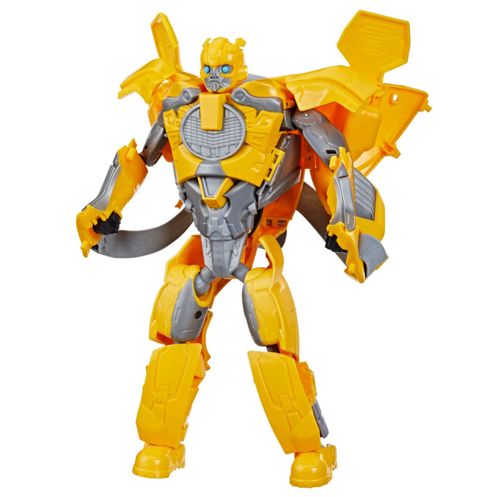Encontraproduto.com.br - Exclusivo - Máscara - Transformers - 2 Em 1 - Bumblebee - TRF 7 -  Hasbro