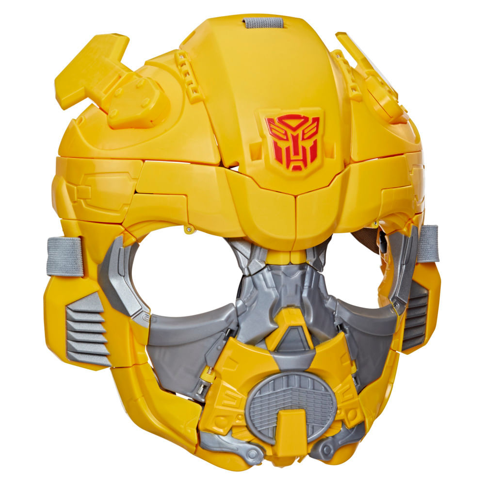 Encontraproduto.com.br - Exclusivo - Máscara - Transformers - 2 Em 1 - Bumblebee - TRF 7 -  Hasbro