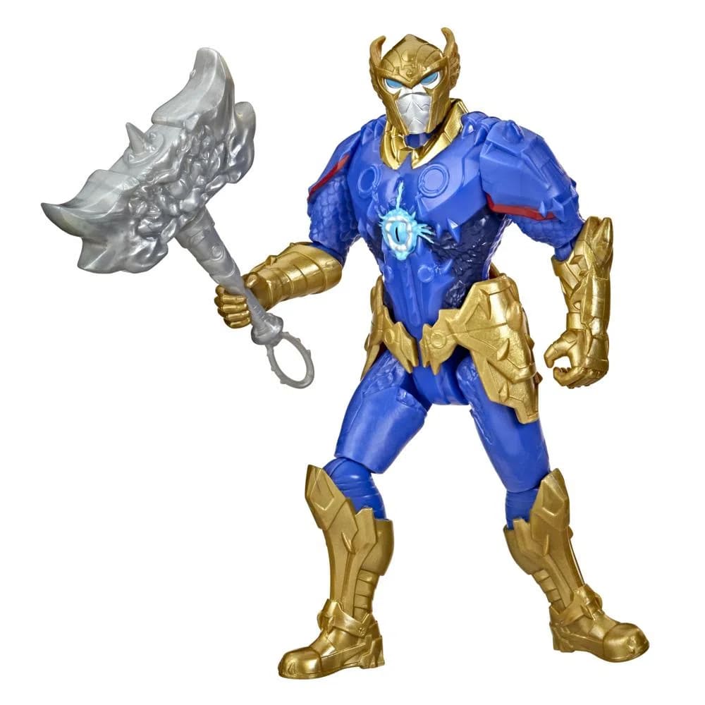 Encontraproduto.com.br - Boneco Articulado - Marvel - Mech Strike - Thor - Monster Hunters - 15 cm - Hasbro