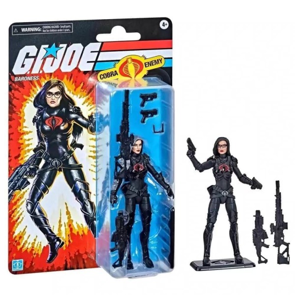 Encontraproduto.com.br - Boneca G.I Joe Classified Series Baronesa 15cm - Hasbro
