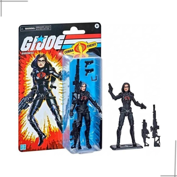 Encontraproduto.com.br - Boneca G.I Joe Classified Series Baronesa 15cm - Hasbro