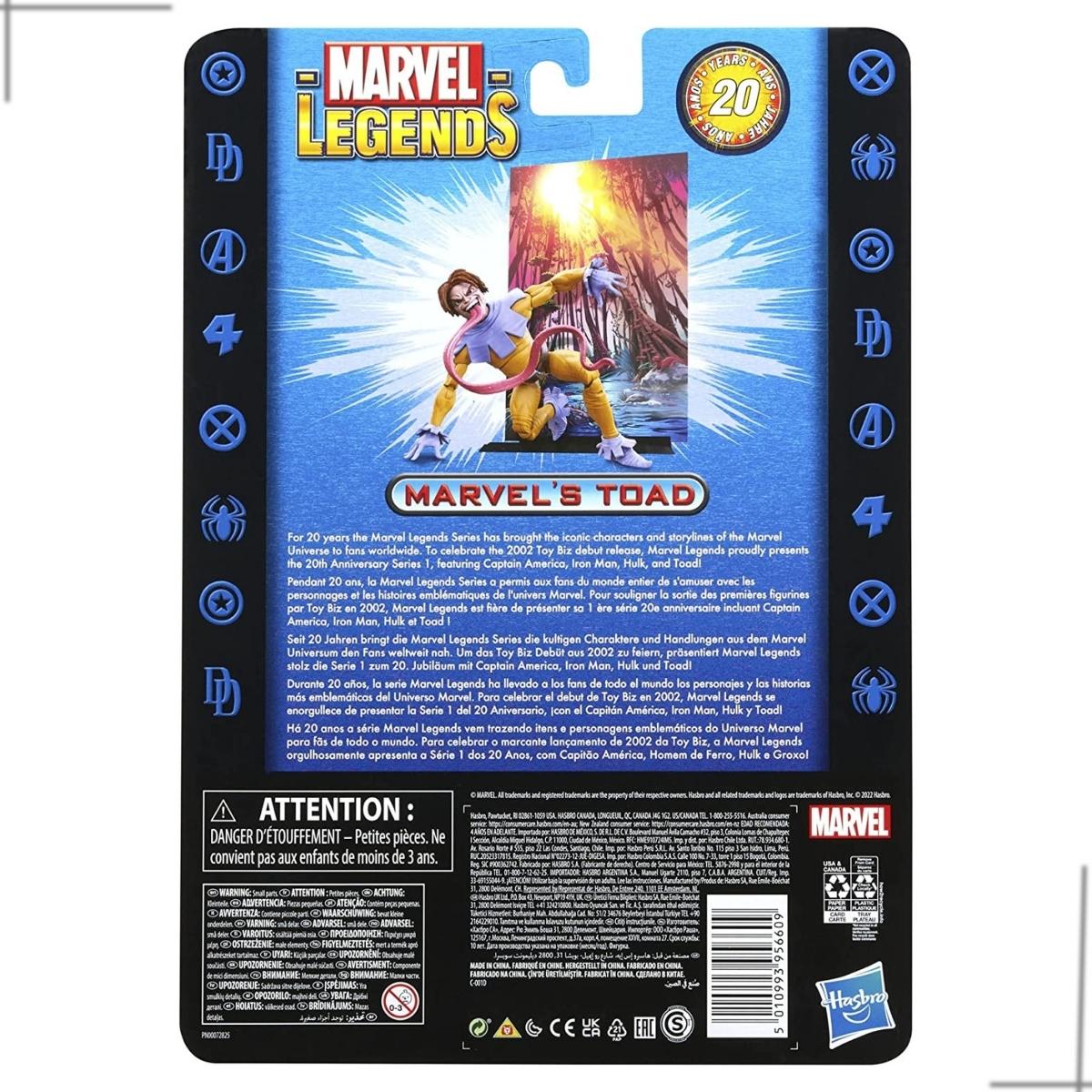 Encontraproduto.com.br - Boneco Articulado com Acessórios - Disney - Marvel Legends Retro - Groxo - 15 cm - Hasbro