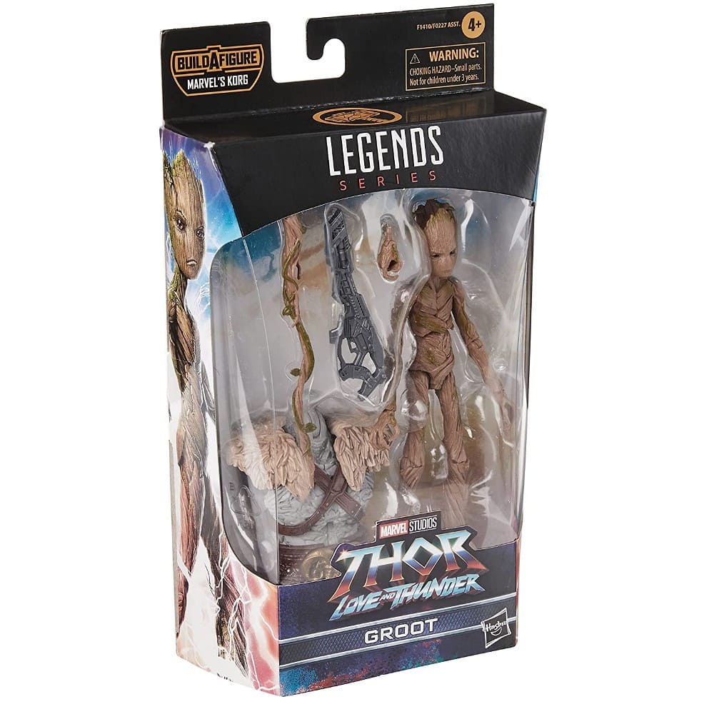 Encontraproduto.com.br - Action Figures Groot Thor Love And Thunder Marvel Legends F1410