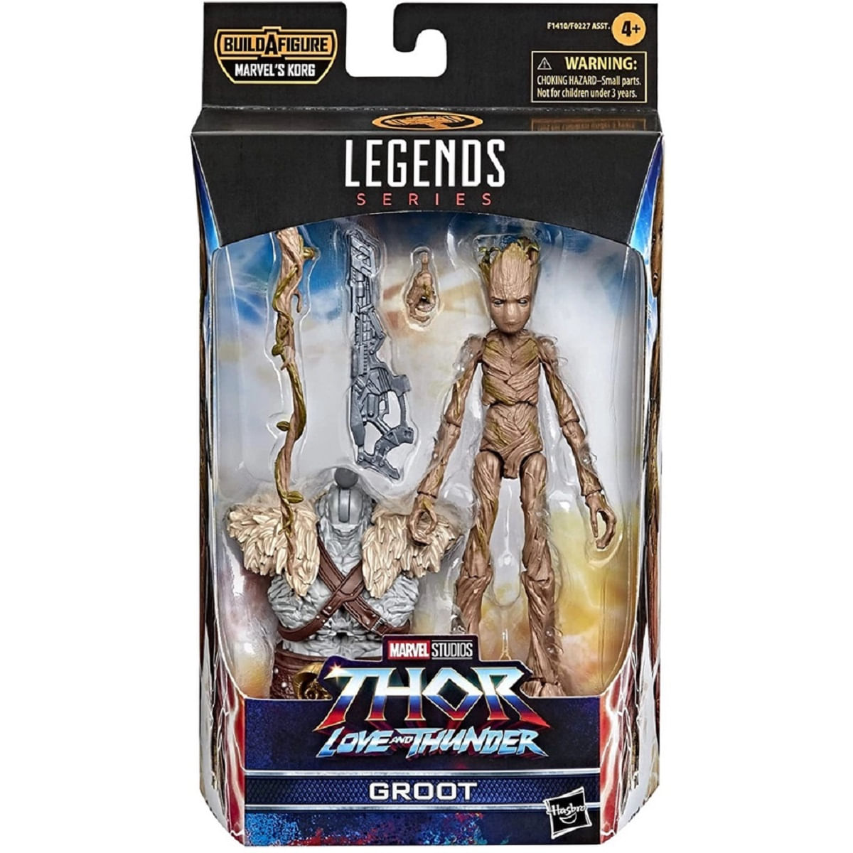 Encontraproduto.com.br - Action Figures Groot Thor Love And Thunder Marvel Legends F1410