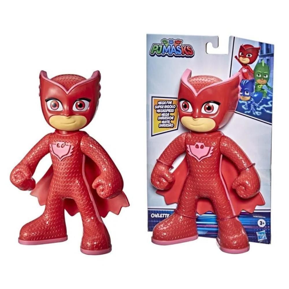 Encontraproduto.com.br - Boneco Articulado - PJ Masks - Mega Owlette Corujita - 25 cm - Hasbro