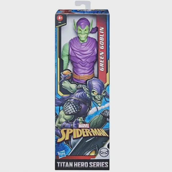 Encontraproduto.com.br - Boneco Marvel Green Goblin Titan Hero Duende Verde - Hasbro