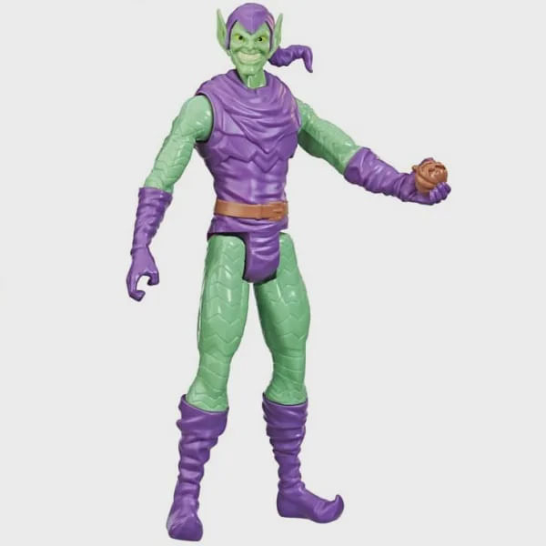 Encontraproduto.com.br - Boneco Marvel Green Goblin Titan Hero Duende Verde - Hasbro