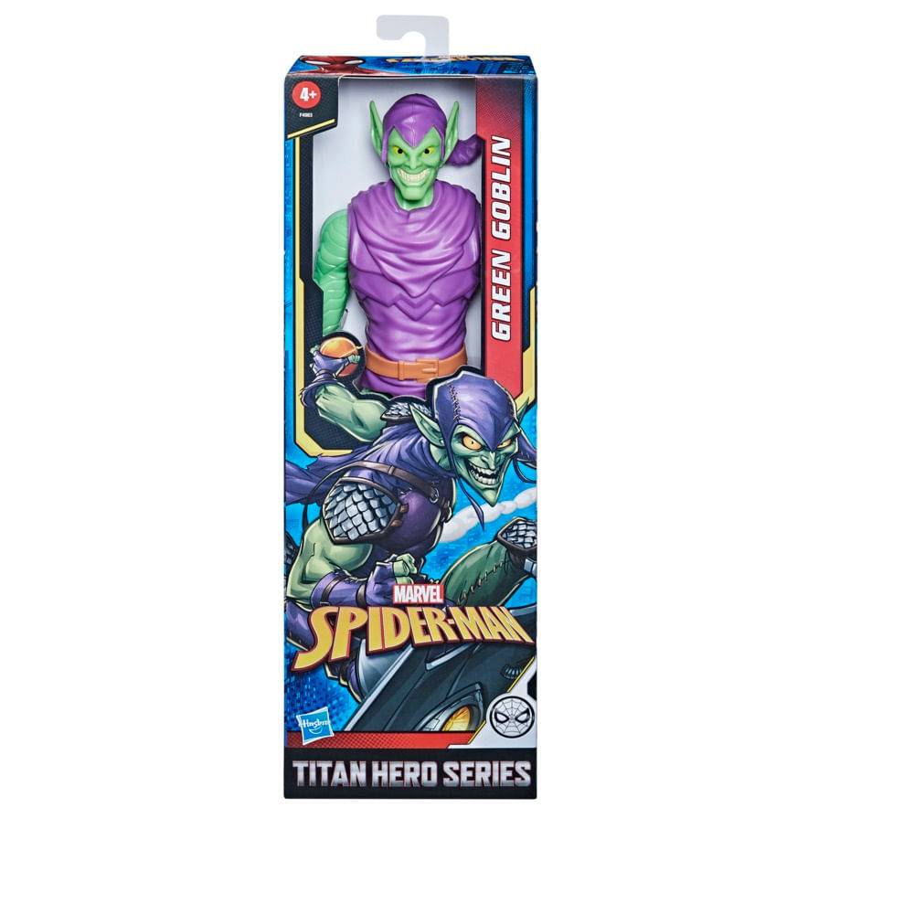 Encontraproduto.com.br - Boneco Marvel Green Goblin Titan Hero Duende Verde - Hasbro