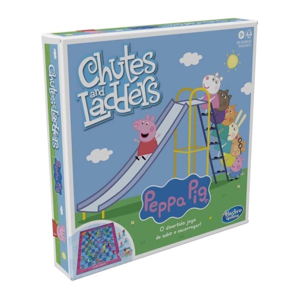 Encontraproduto.com.br - Jogo Peppa Pig - Chutes And Ladders F2927 - Hasbro
