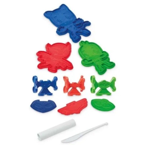 Encontraproduto.com.br - Play Doh Heróis PJ Masks 12 Potes - Hasbro