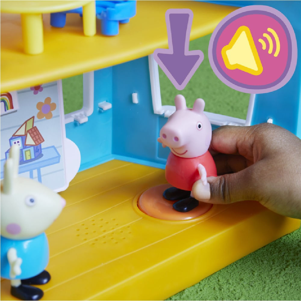Encontraproduto.com.br - Playset com Mini Figuras e Acessórios - Peppa Pig - Clubinho da Peppa - Só Para Crianças - Hasbro