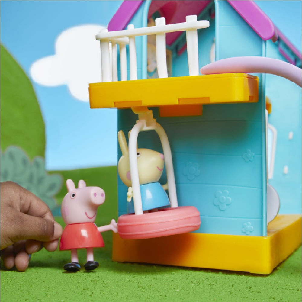 Encontraproduto.com.br - Playset com Mini Figuras e Acessórios - Peppa Pig - Clubinho da Peppa - Só Para Crianças - Hasbro