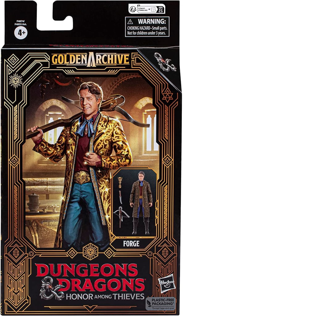 Encontraproduto.com.br - Boneco - Caverna do Dragão - Cartoon Golden Archive - Forge - Hasbro