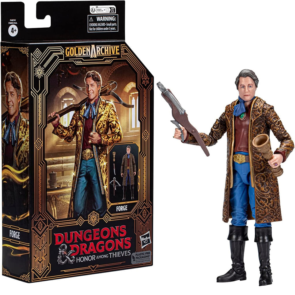 Encontraproduto.com.br - Boneco - Caverna do Dragão - Cartoon Golden Archive - Forge - Hasbro
