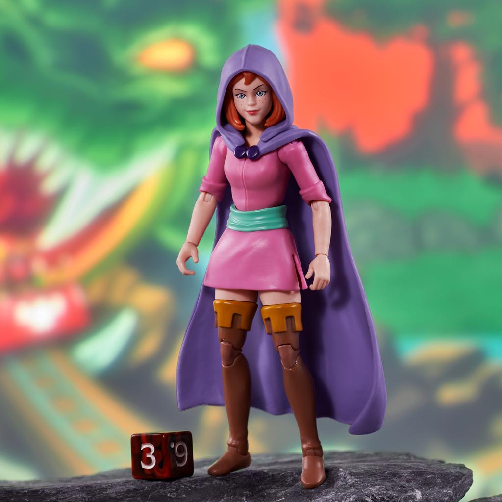 Boneca Articulada - Caverna do Dragão - Sheila - Rosa - Hasbro