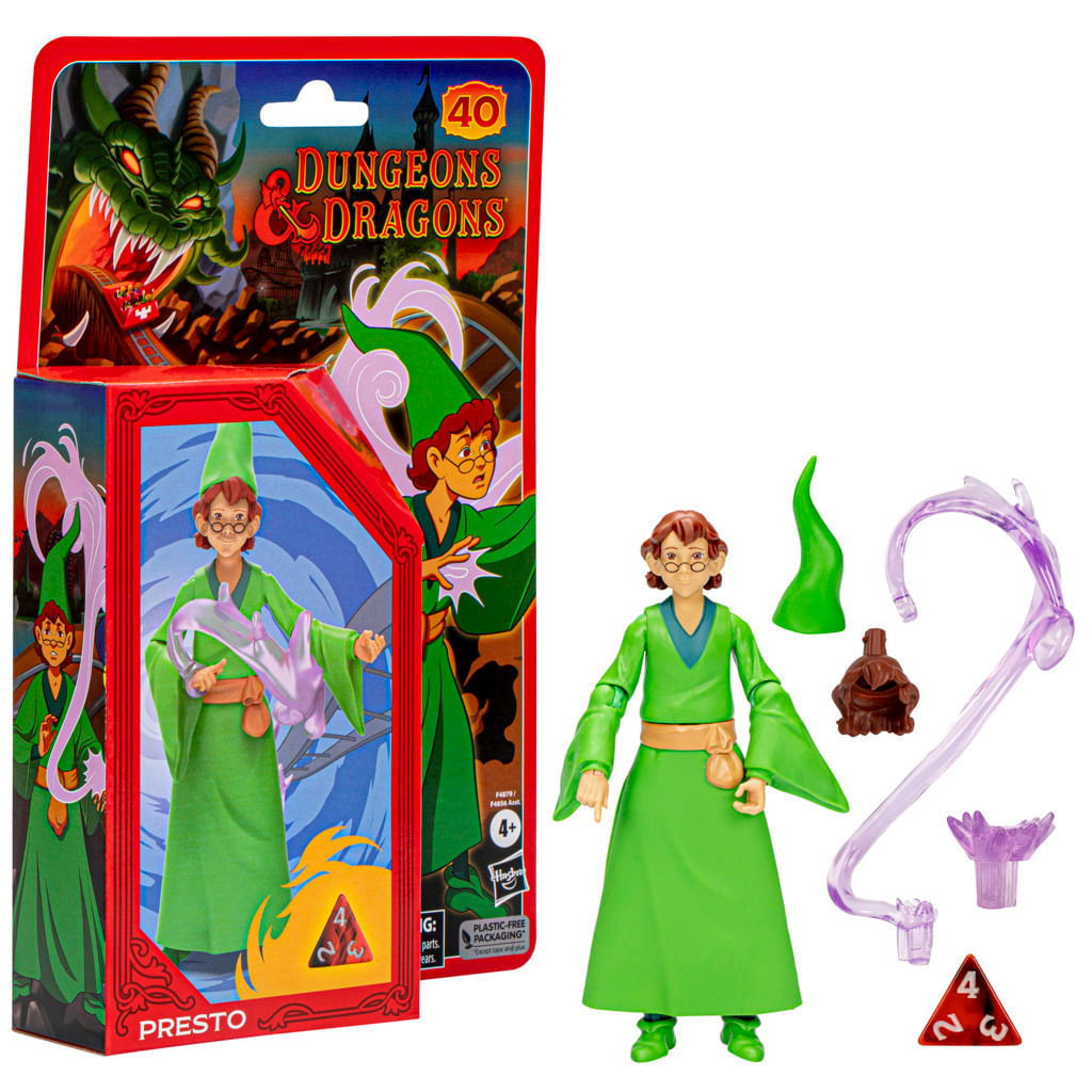 Encontraproduto.com.br - Action Figure Caverna Do Dragão Presto F4879 Dungeons e Dragons F4879