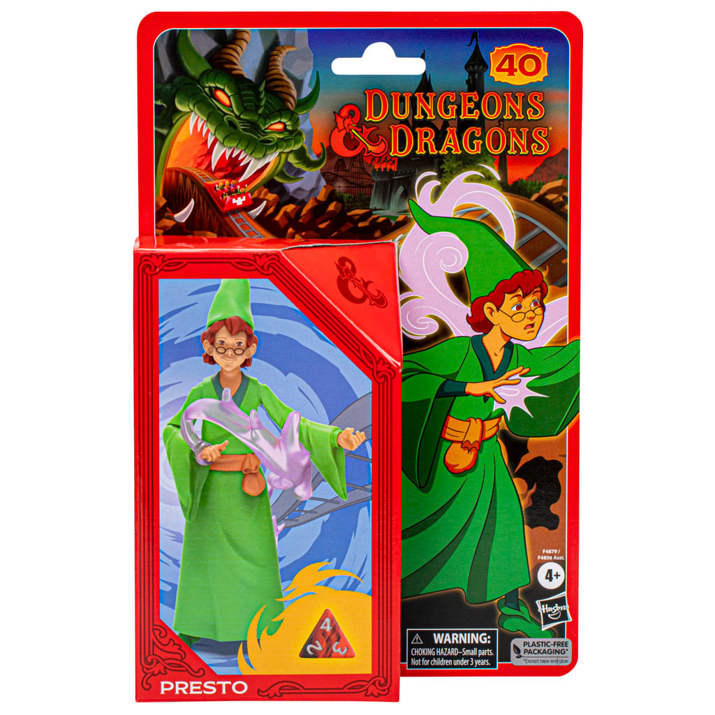 Encontraproduto.com.br - Action Figure Caverna Do Dragão Presto F4879 Dungeons e Dragons F4879